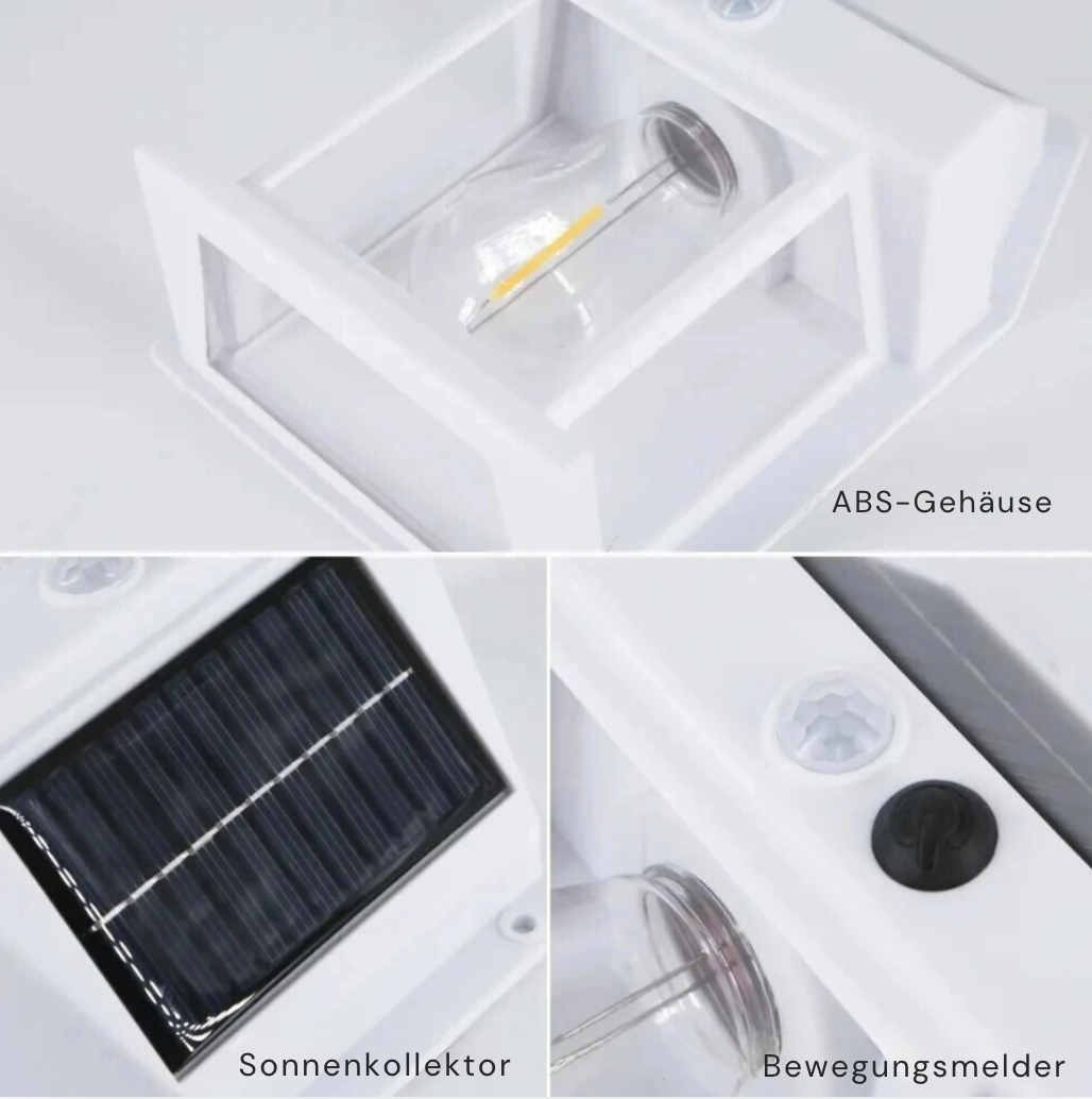 SolarLampe™ | LED-betriebene Solarbeleuchtung