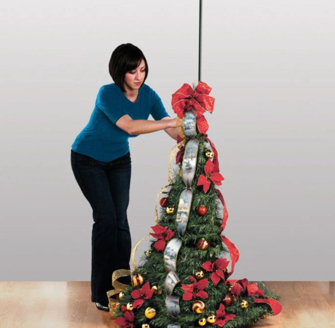 Faltdorn Tannenbaum™ |  Kein mühsames Aufstellen des Weihnachtsbaums mehr